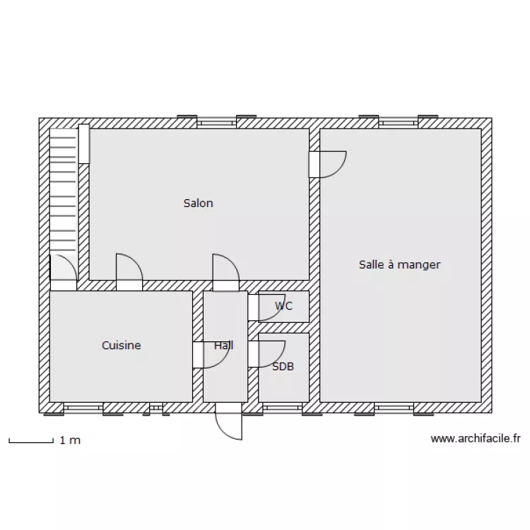 LALANDE RDC. Plan de LALANDE RDC. Plan de