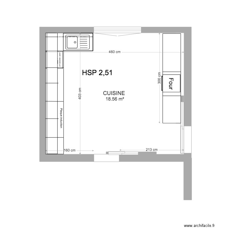 CUISINE ACTUEL GASPAR. Plan de 0 pièce et 0 m2