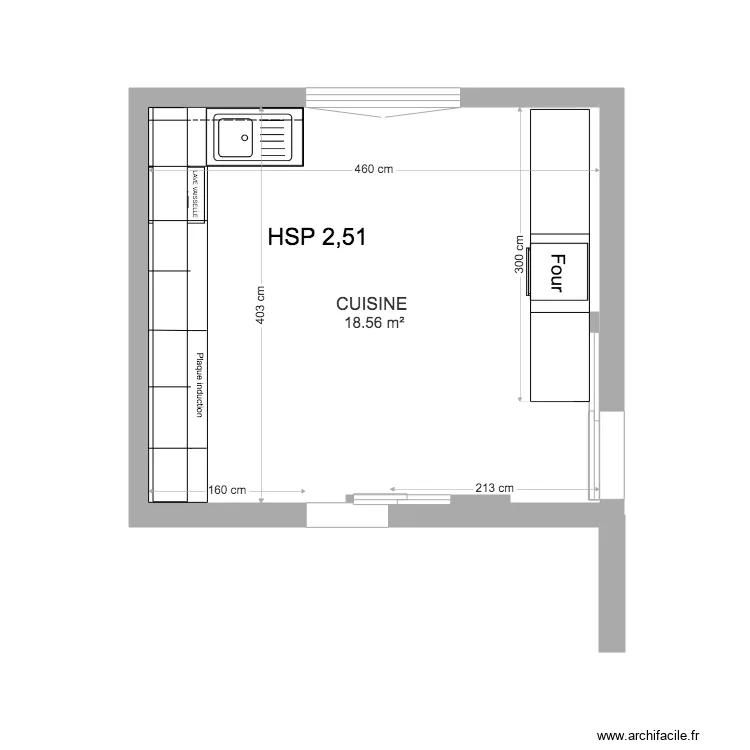 CUISINE ACTUEL GASPAR. Plan de 
