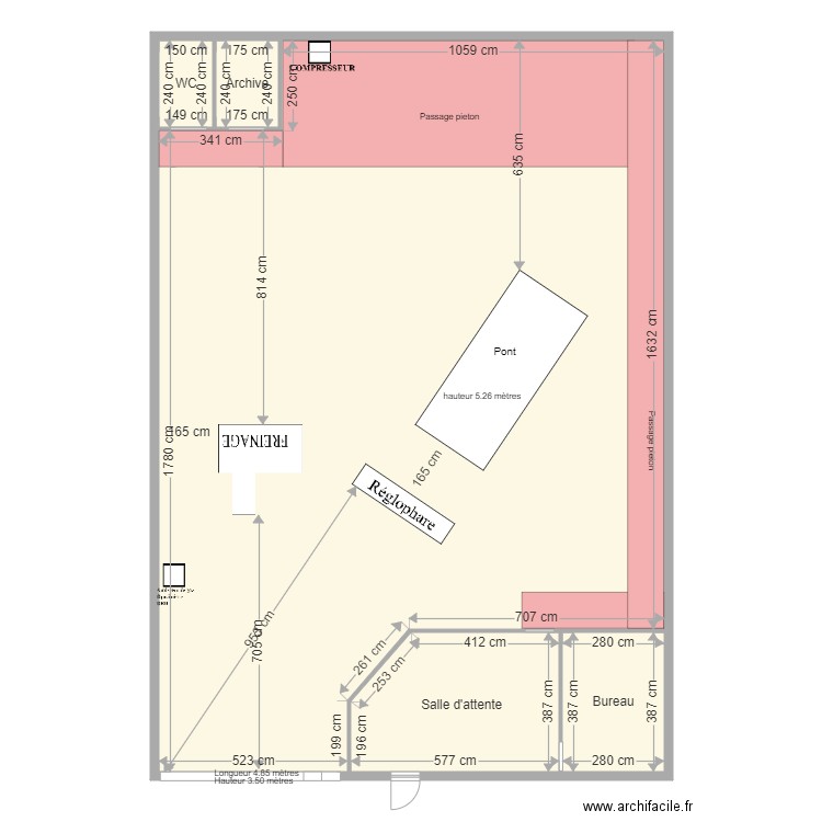 corblin. Plan de 0 pièce et 0 m2