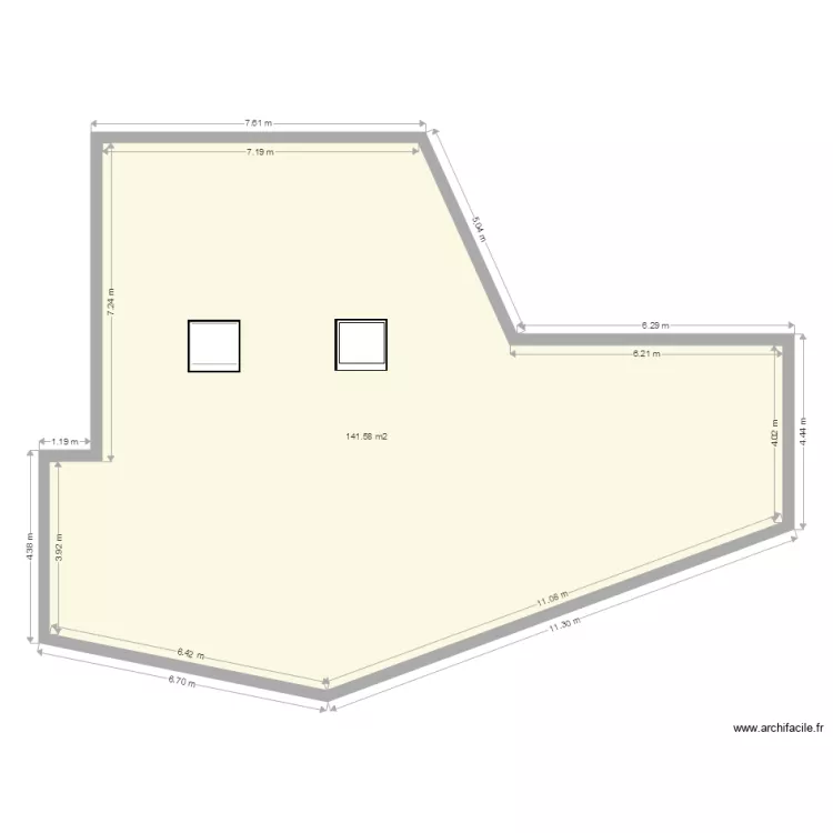 Plan toiture velux. Plan de 