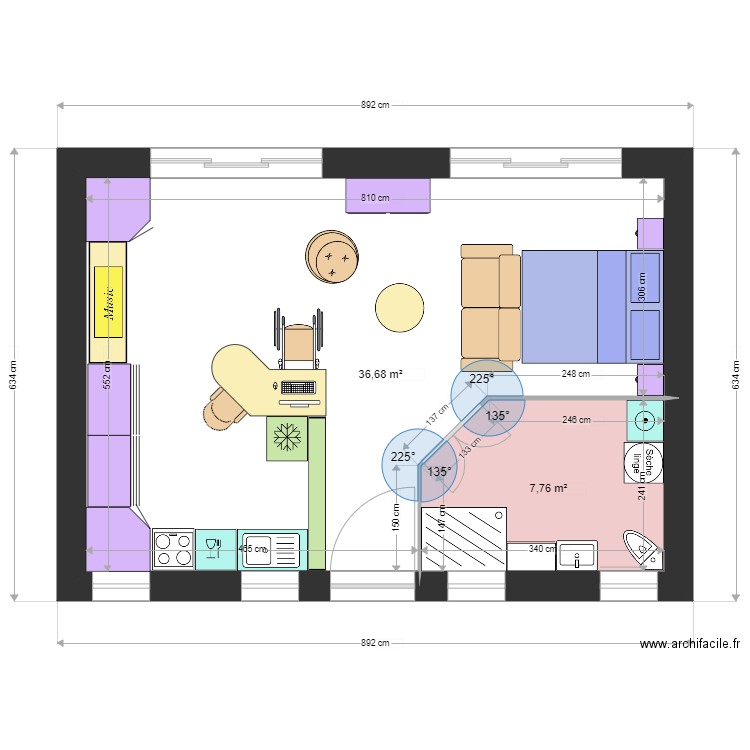 Mini Home adapté . Plan de 0 pièce et 0 m2