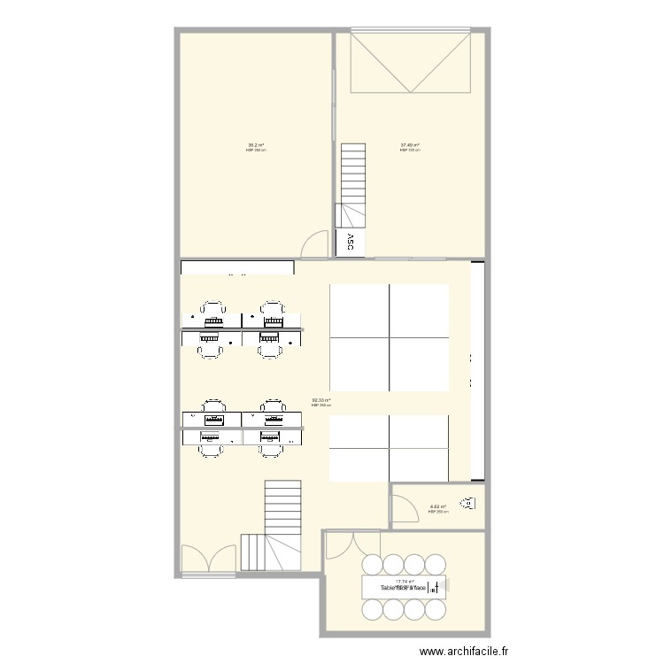 AlpeSpace RDC. Plan de 0 pièce et 0 m2