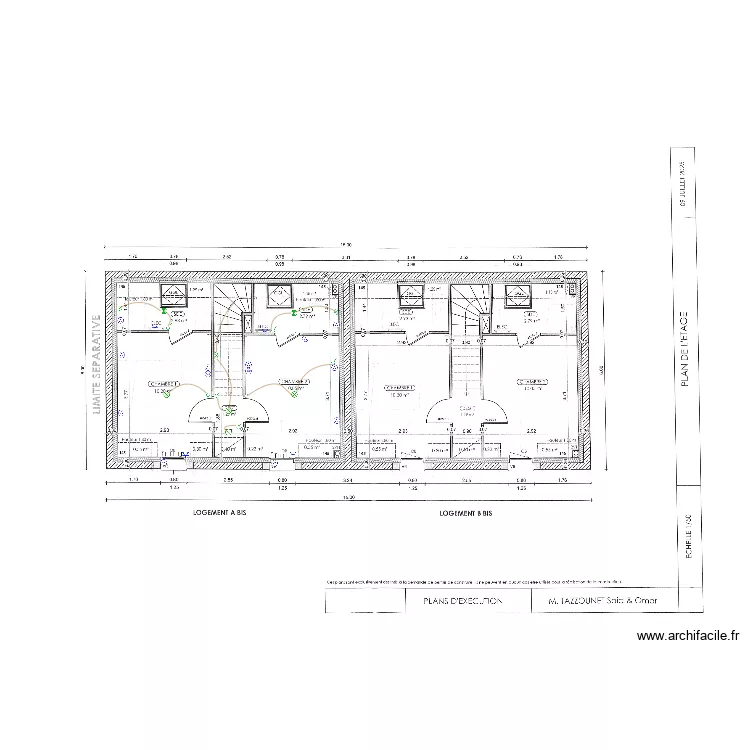 SCI TOS LOT A BIS ETAGE ELEC. Plan de 