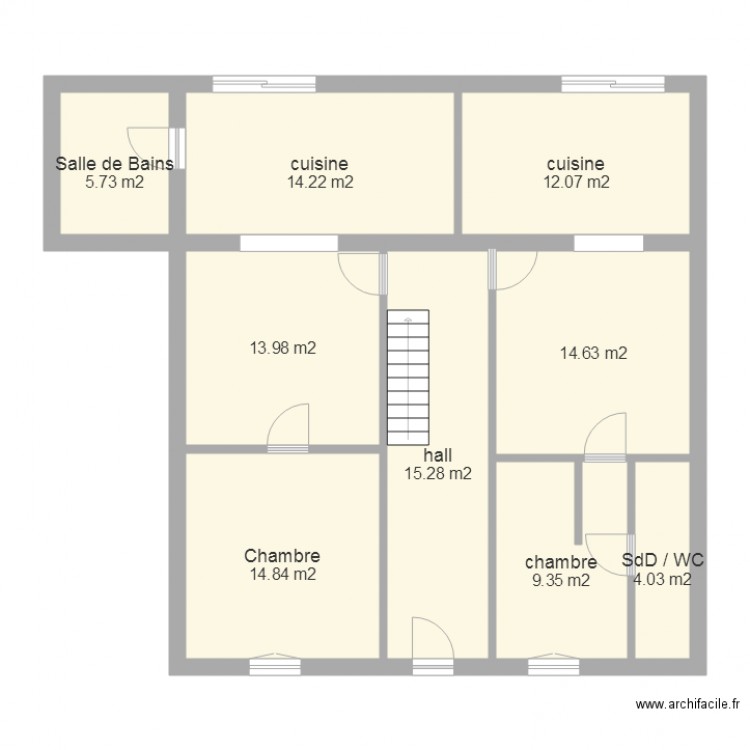 nivelles papeg. Plan de 0 pièce et 0 m2