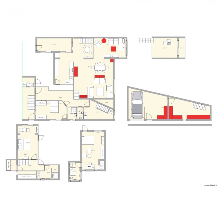 maison chappe bis. Plan de 0 pièce et 0 m2