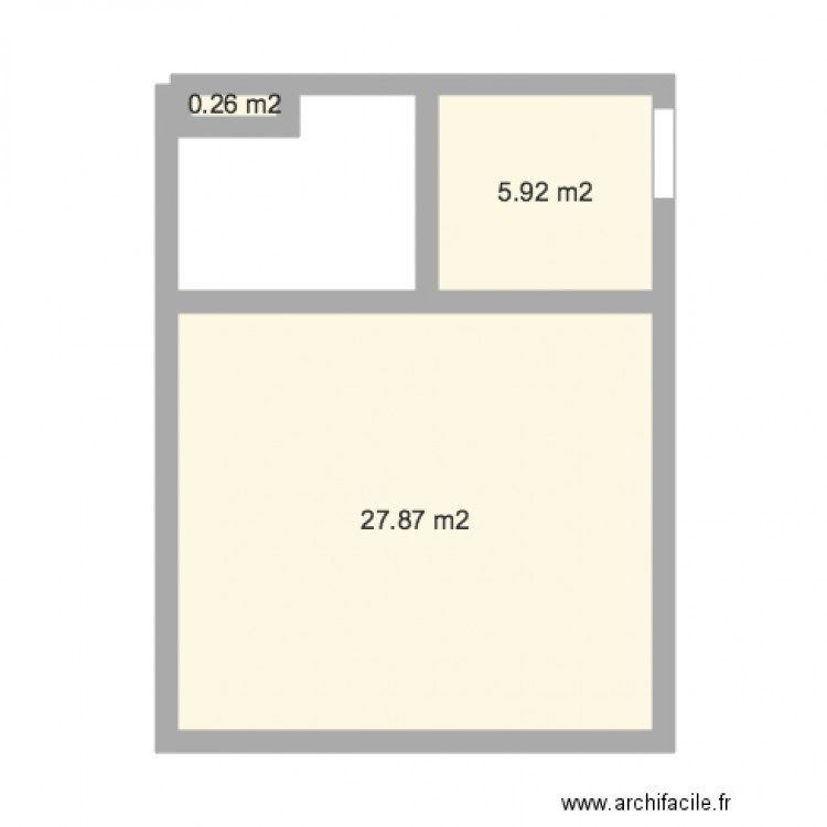 Reconfiguration à revoir. Plan de 0 pièce et 0 m2