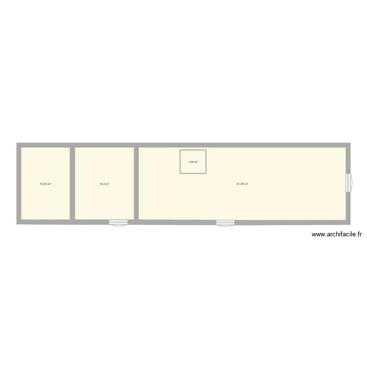 2Cote etage. Plan de 