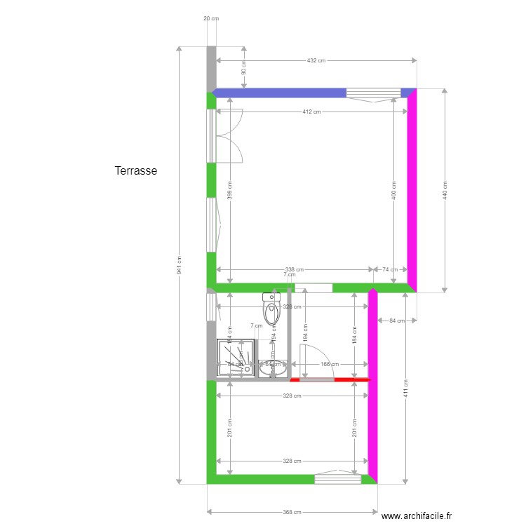 Gîtes Zalana Aléria Castellani. Plan de 0 pièce et 0 m2