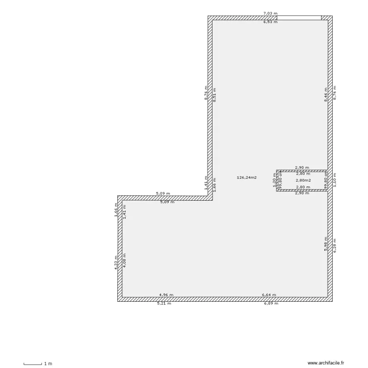 DIMESION SOUS SOL VIDE  VERSION FINALE. Plan de 