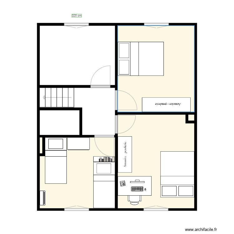Maison Sandrine. Plan de 0 pièce et 0 m2
