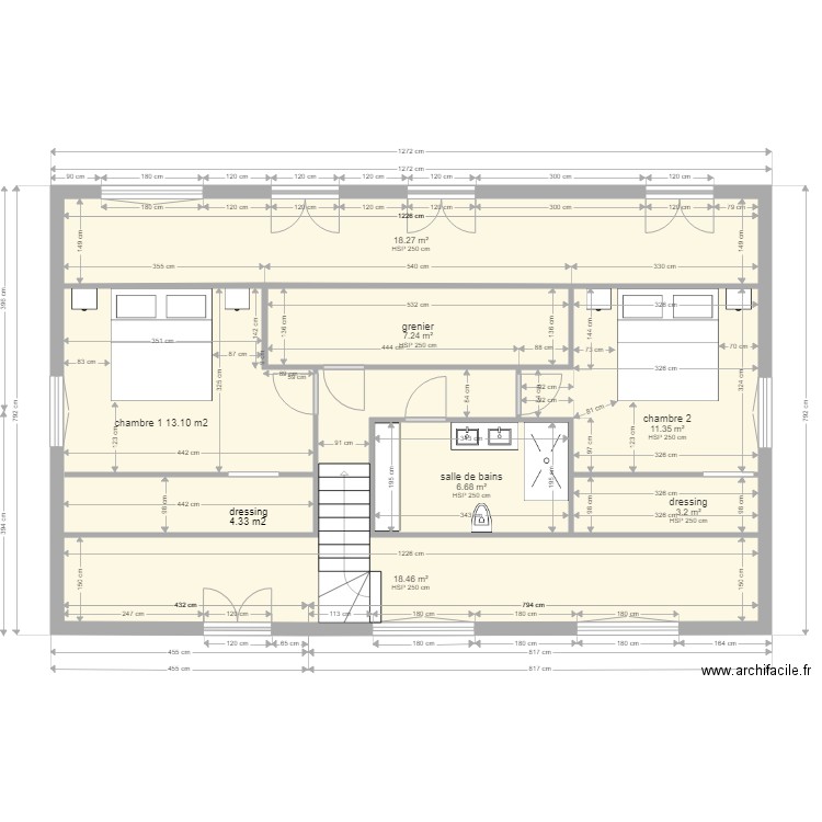 fresnes combles 21082019. Plan de 0 pièce et 0 m2