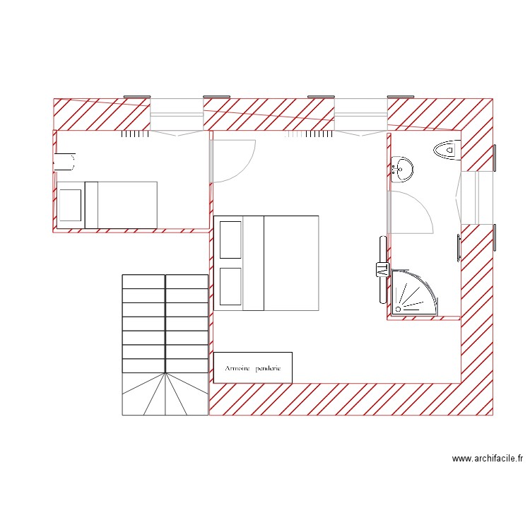 CH MEUBLE. Plan de 0 pièce et 0 m2