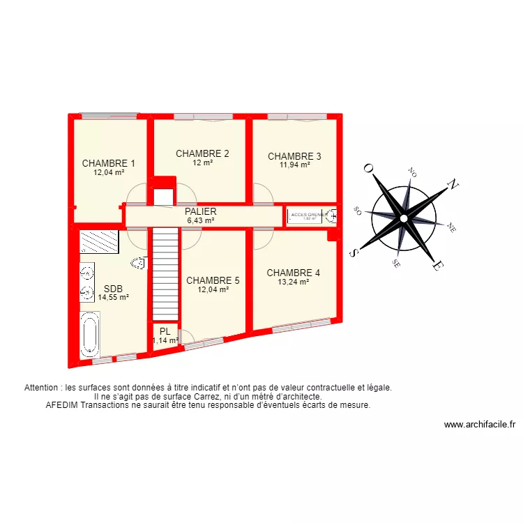 BI11807 - Maison. Plan de BI11807 - Maison. Plan de