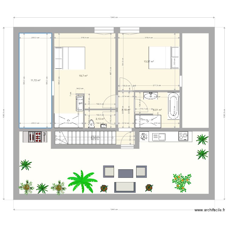 etage atualise 3. Plan de 0 pièce et 0 m2