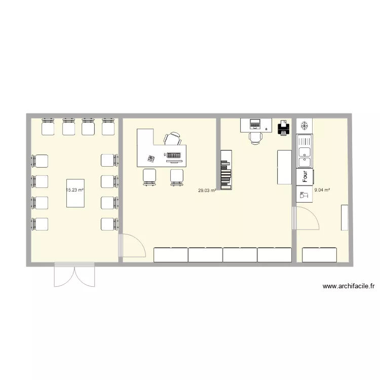 cabinet d architecte. Plan de 