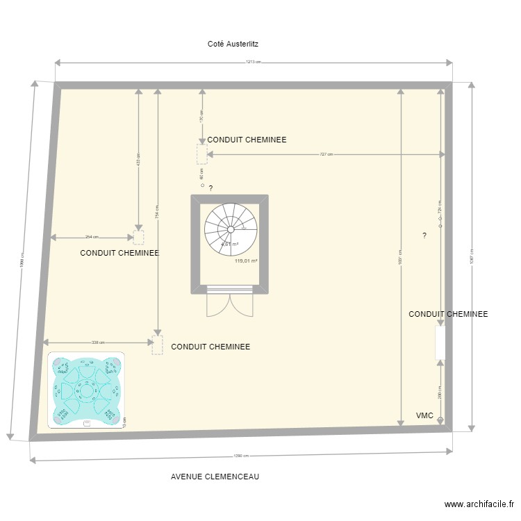 TOITURE CLEM après. Plan de 0 pièce et 0 m2
