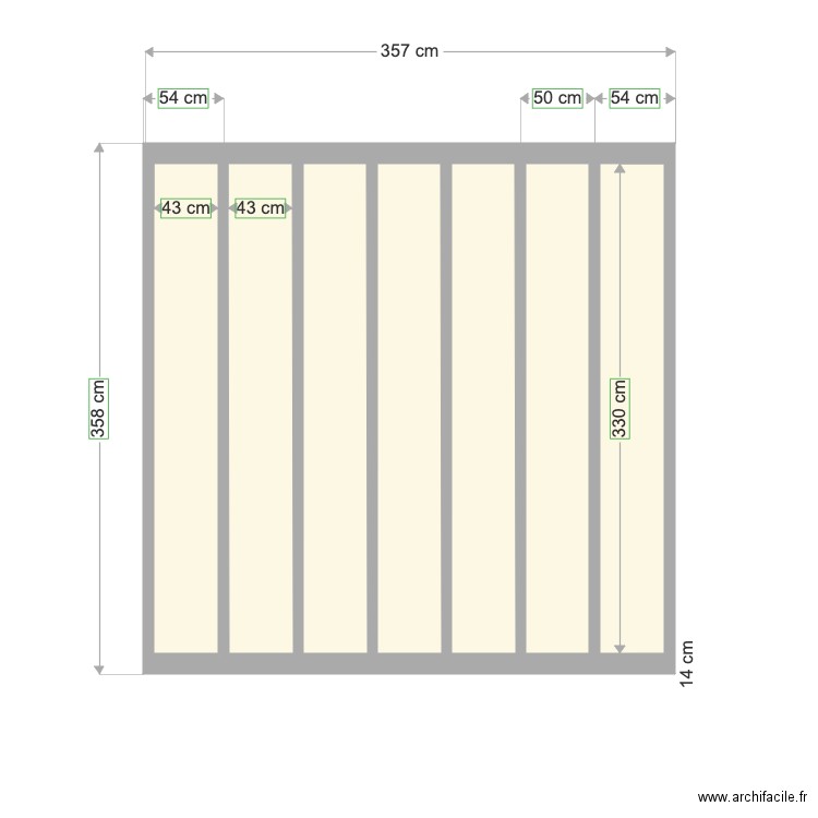 terrasse amovible structure . Plan de 0 pièce et 0 m2