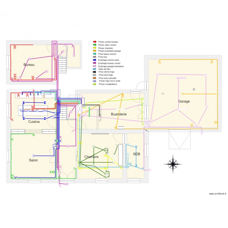 Le Sart fils électriques. Plan de 0 pièce et 0 m2