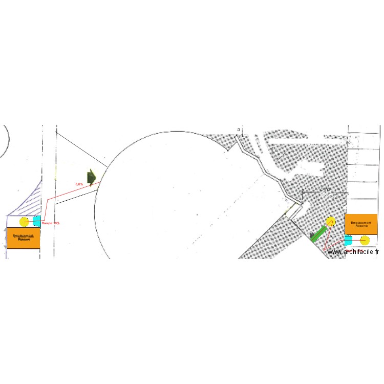 Parkings réservés Saint Paul. Plan de 0 pièce et 0 m2