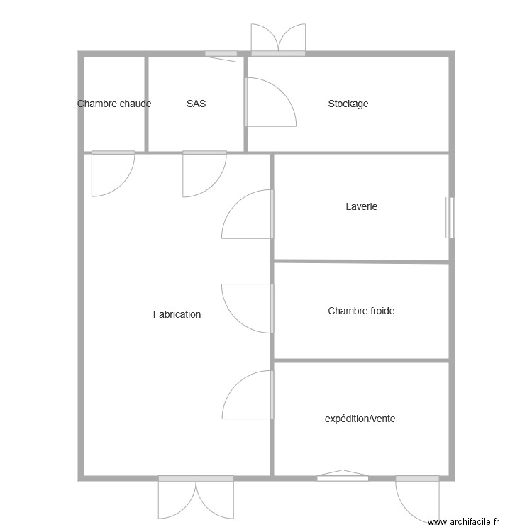 lait fermentés 100Lj 50m2. Plan de 0 pièce et 0 m2