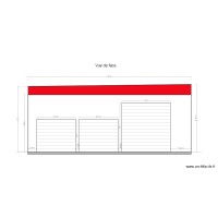 PLAN DE FACADE FACE AVANT