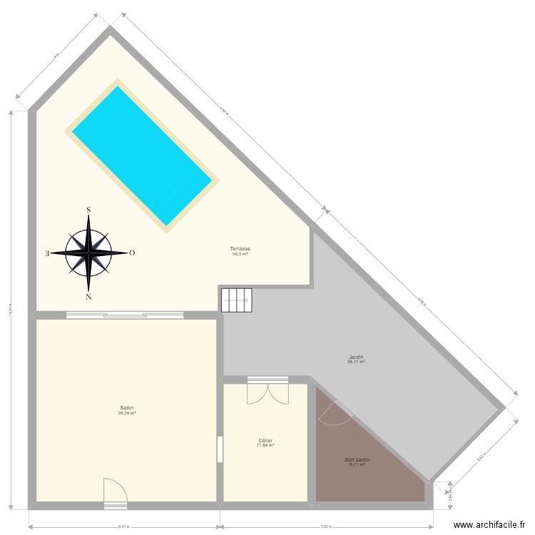 Piscine new. Plan de 0 pièce et 0 m2