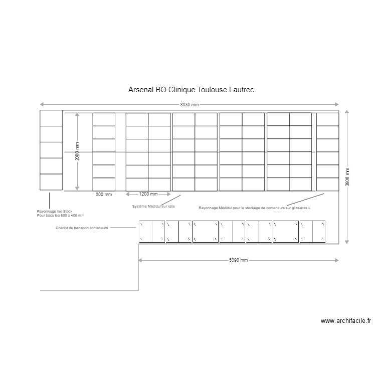 Clinique toulouse lautrec version 2. Plan de 0 pièce et 0 m2