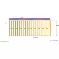 plan de l ossature Toiture 2