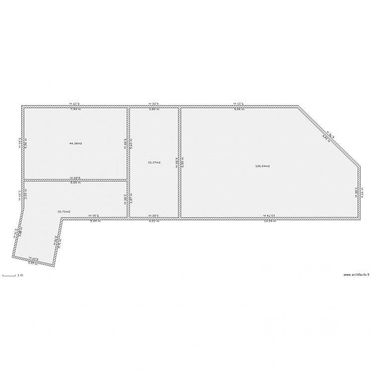 Ossature Porteuse Oller René A1/L1. Plan de 0 pièce et 0 m2