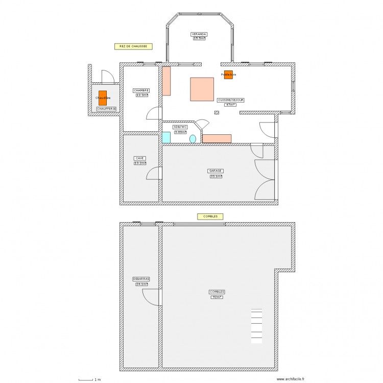 KURSNER. Plan de 0 pièce et 0 m2
