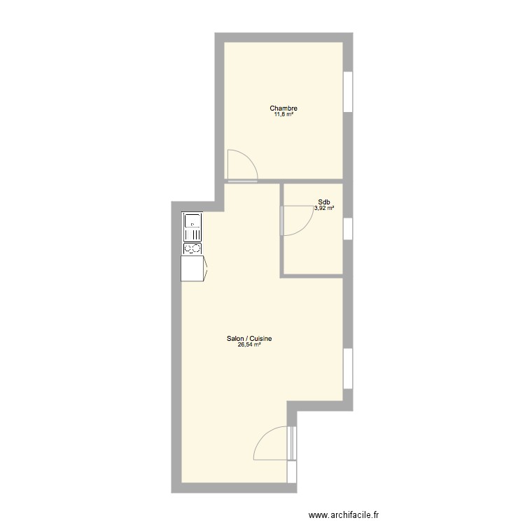 Logement Avant Bas. Plan de 0 pièce et 0 m2