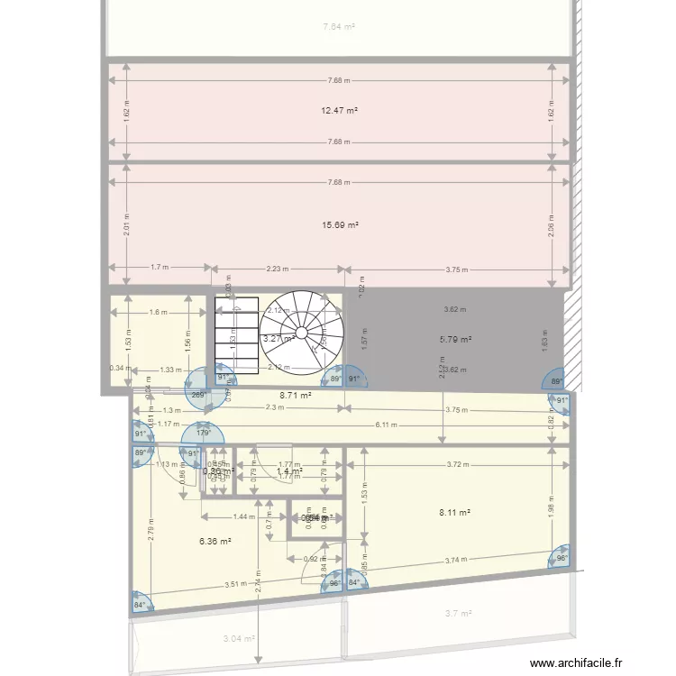 TO BE 2 Impasse Drancourt. Plan de 