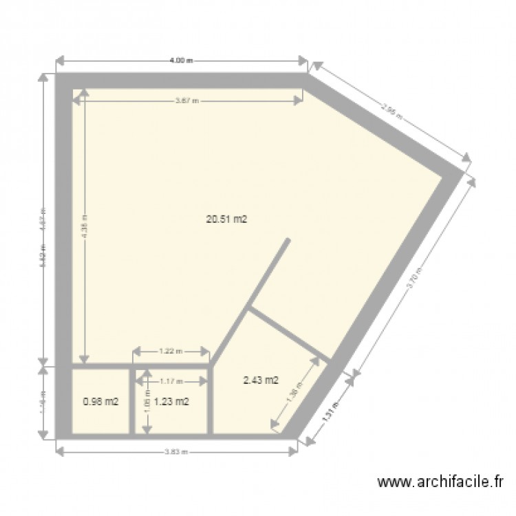 LEGENDRE BRUNET. Plan de 0 pièce et 0 m2