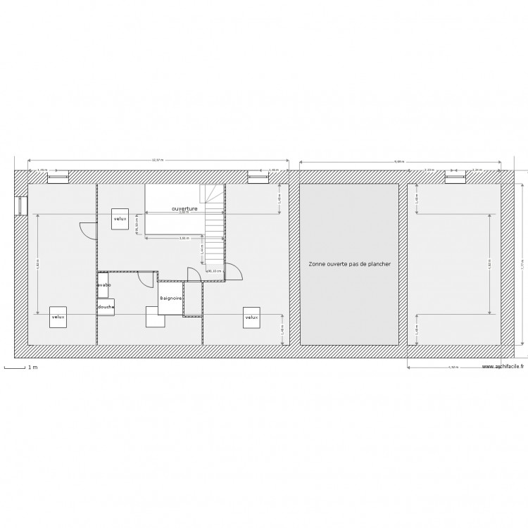 etage pour PC projet. Plan de 0 pièce et 0 m2