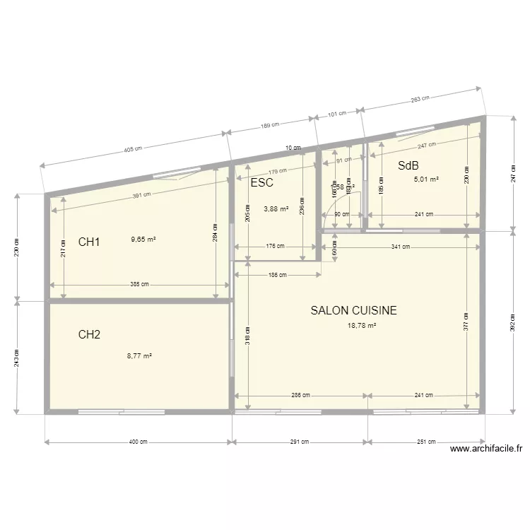 etage 1. Plan de etage 1. Plan de