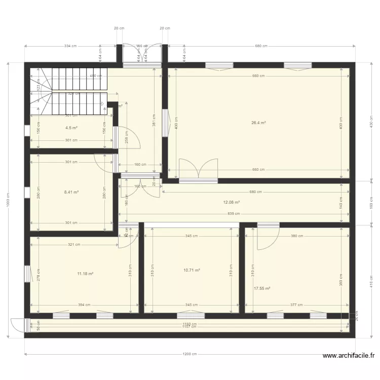 Clien Sidi Med 12x10. Plan de 