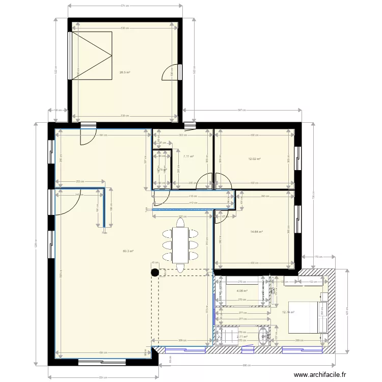 FRANCIS 2 PROJET. Plan de 