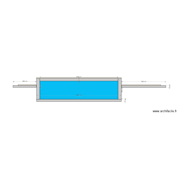 COUPE PISCINE V7. Plan de 0 pièce et 0 m2