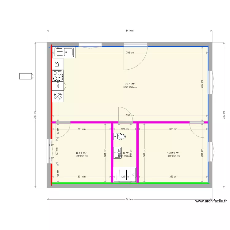 gite4. Plan de gite4. Plan de