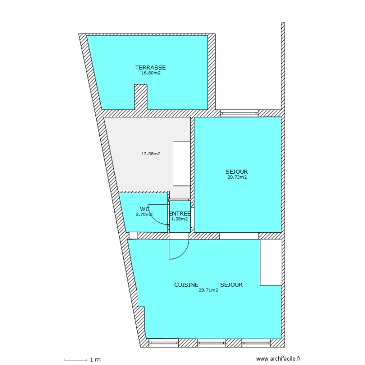 consolation TROISIEME. Plan de 0 pièce et 0 m2