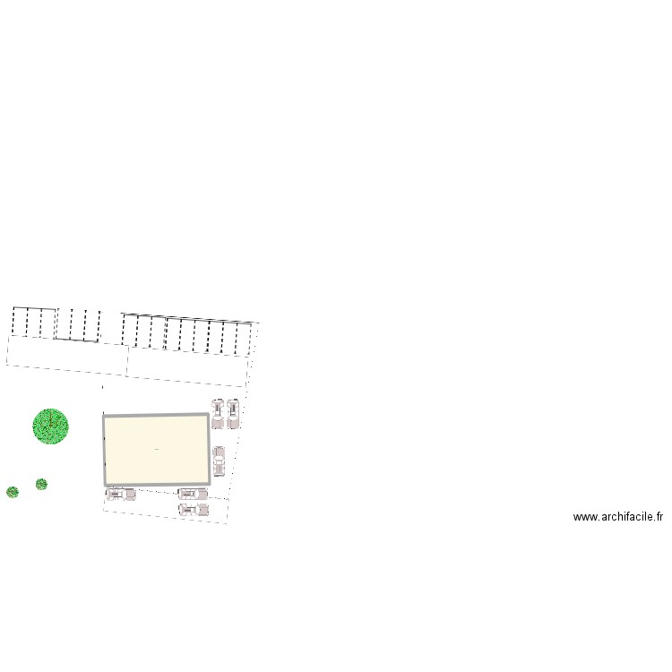 PROJET CAB. Plan de 1 pièce et 194 m2