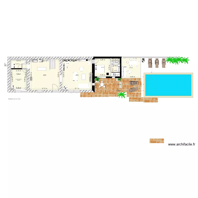 Sainte Colombe nouveau plan de chambre2. Plan de 