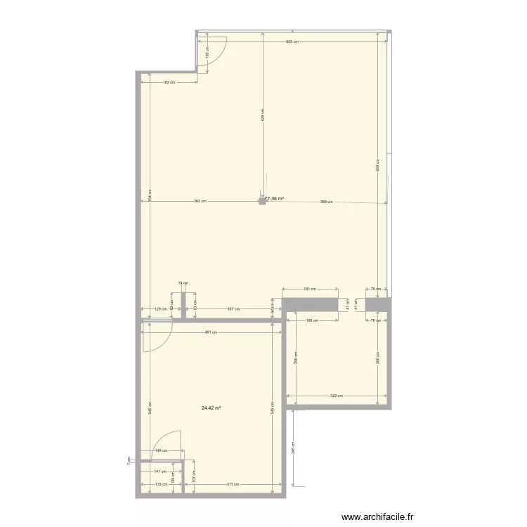 FORUM COUGOULE. Plan de 