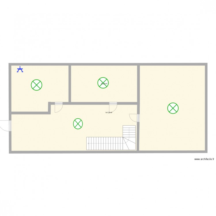maison henri . Plan de 0 pièce et 0 m2