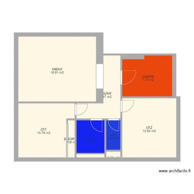 sandrine2. Plan de 0 pièce et 0 m2