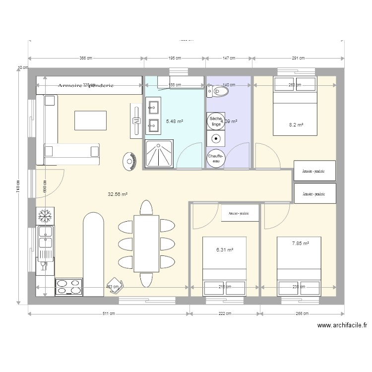 75m2 ter. Plan de 0 pièce et 0 m2