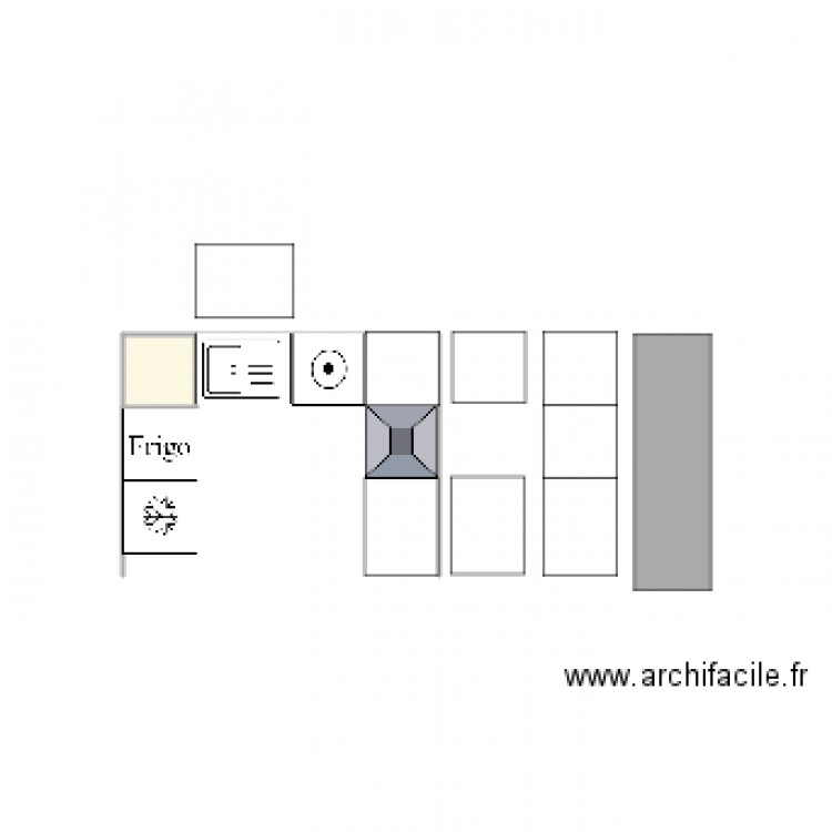 cuisine lognes 260 x 200. Plan de 0 pièce et 0 m2