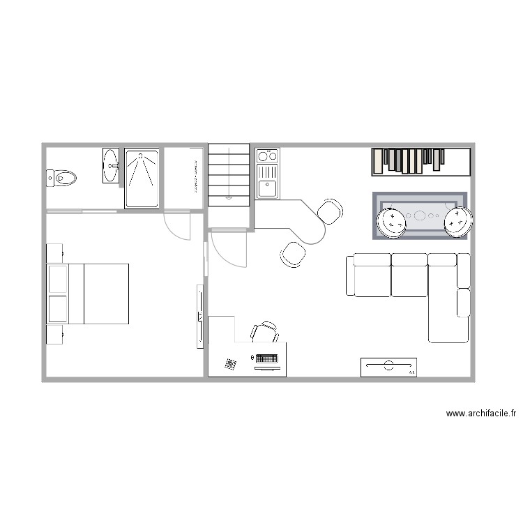 Choukri combles. Plan de 0 pièce et 0 m2