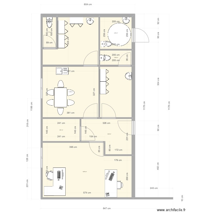 Sociaux 5. Plan de 0 pièce et 0 m2